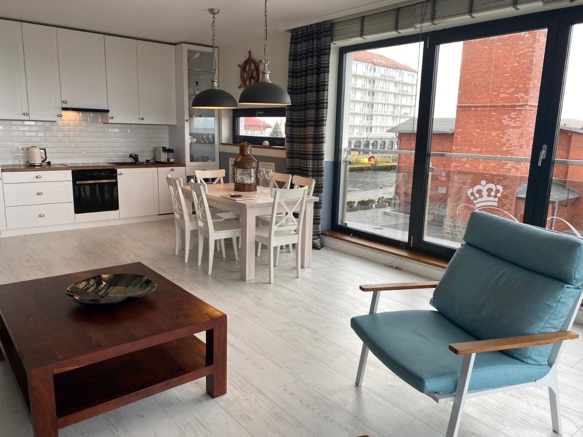 Apartament Blekitny Przy Latarni Ujście-Darłowskie Exterior photo