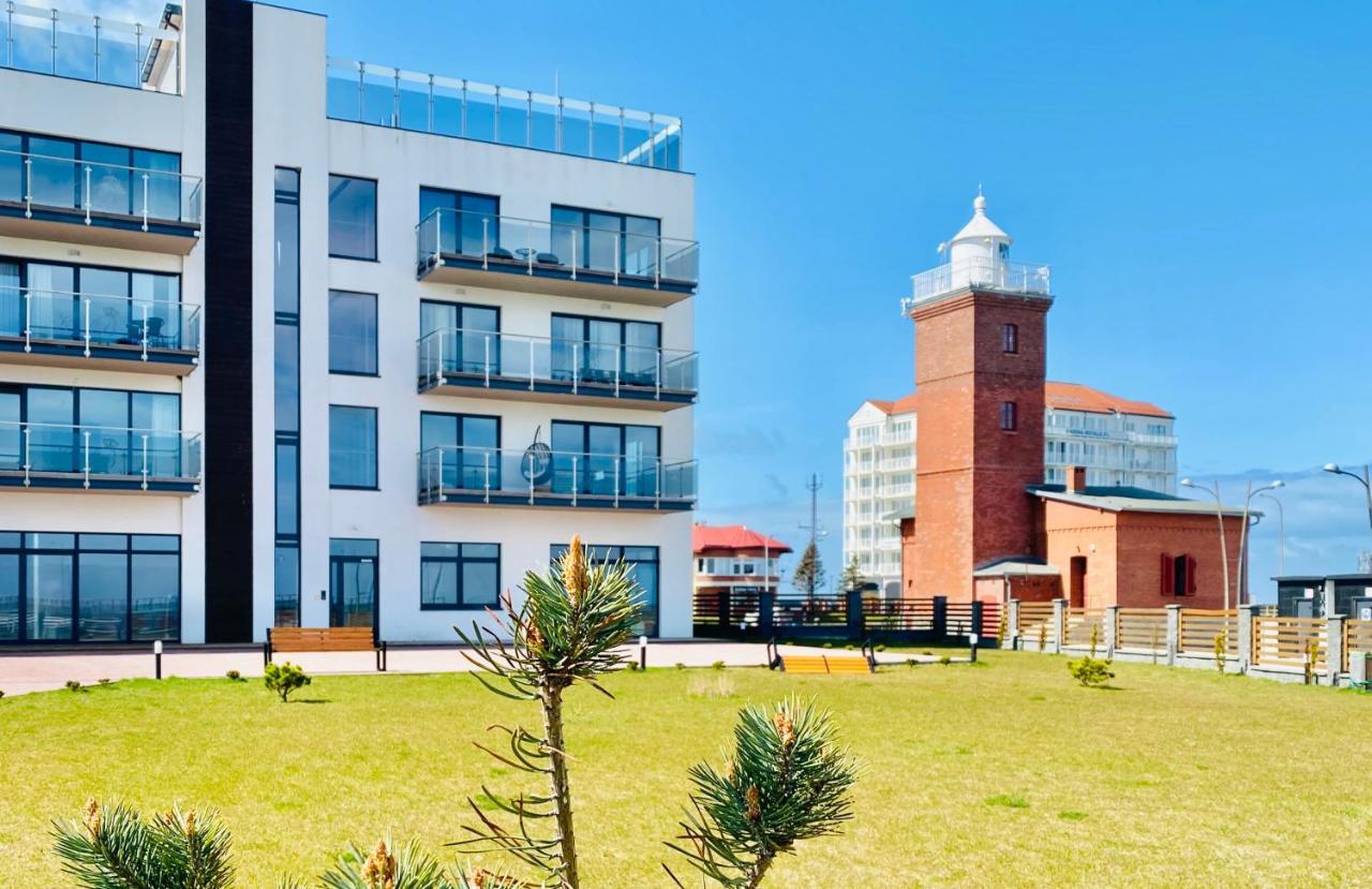Apartament Blekitny Przy Latarni Ujście-Darłowskie Exterior photo